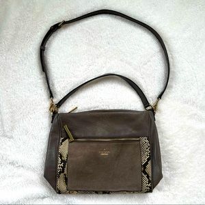 Kate Spade Leather and Suede shoulder bag